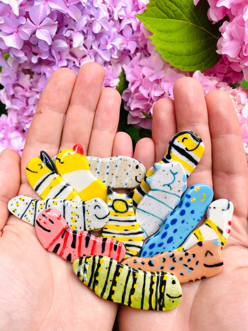 Caterpillar Worm Fridge Bug Lover Gift Etsy