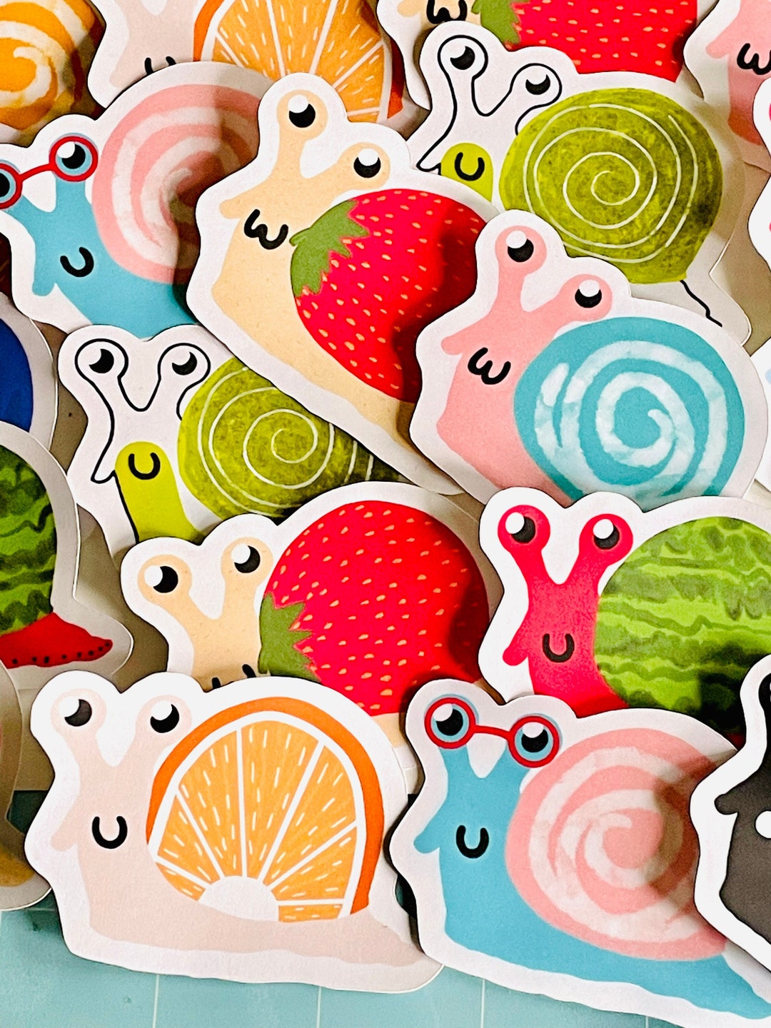 Snail Sticker, Die Cut Sticker, Cute Sticker, Stocking Filler in Canada ...