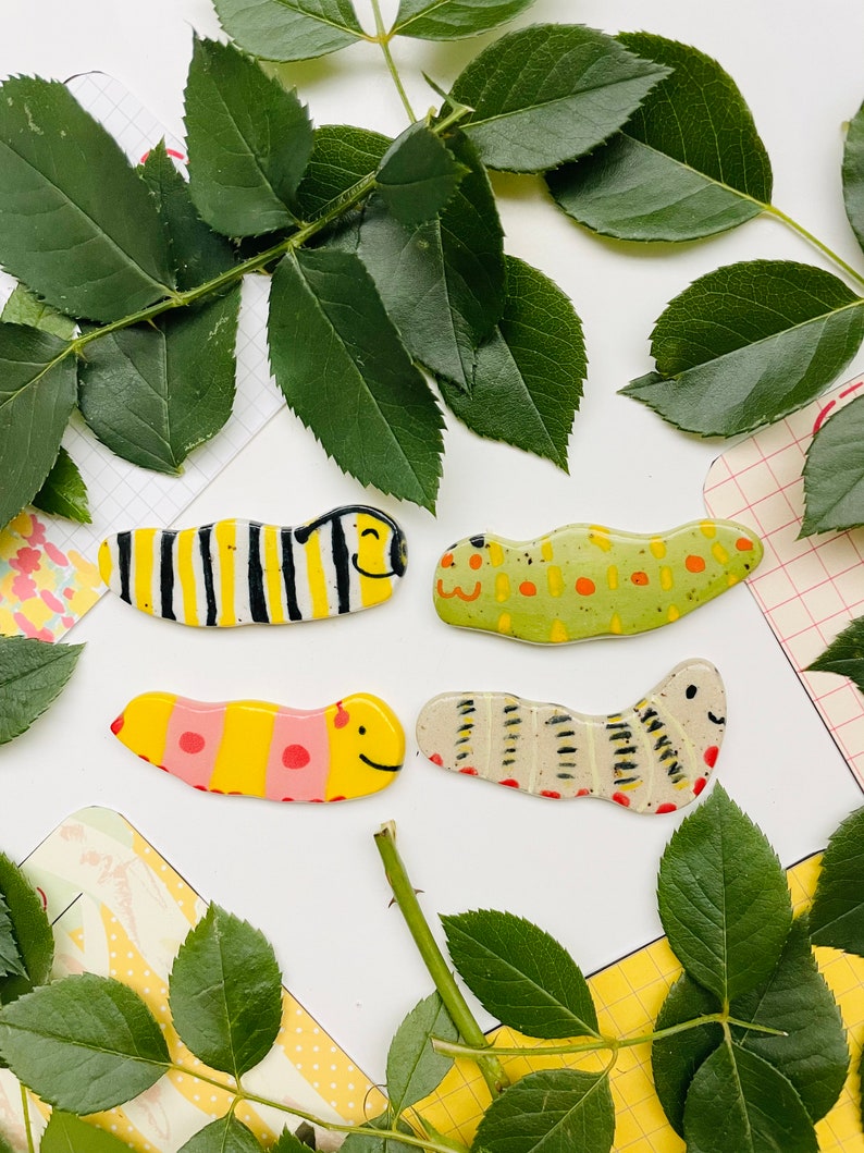 Caterpillar Worm Fridge Bug Lover Gift Etsy