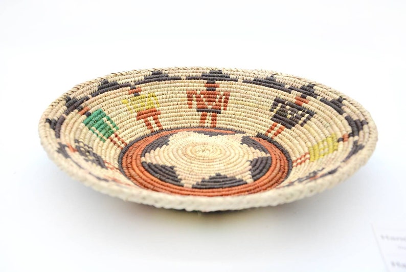 Wall basket,13.2,Moroccan basket,Rwandan basket,African wall basket,woven basket,vintage basket,hanging basket,bohemian basket,1909080046