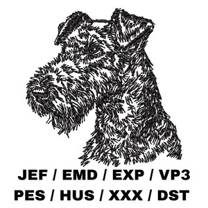 以下が含まれることがあります： ワイヤーヘアード・ポインティング・グリフォン犬の白黒のラインアート刺繍デザイン。このデザインは刺繍機に適しており、JEF、EMD、EXP、VP3、PES、HUS、XXX、DSTのファイル形式が含まれています。