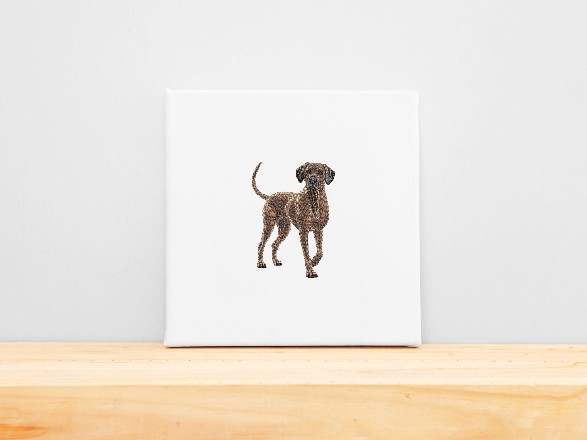 Rhodesian Ridgeback - Full Body Portrait, Photorealistic Pattern, Dog ...
