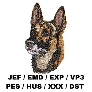 Belgian Malinois, Sheepdog - Popular Breed, Dog Lover, Realistic Portrait, Animal Craft, Cute Design, Home Decor, Canine Gift, Pet Owners