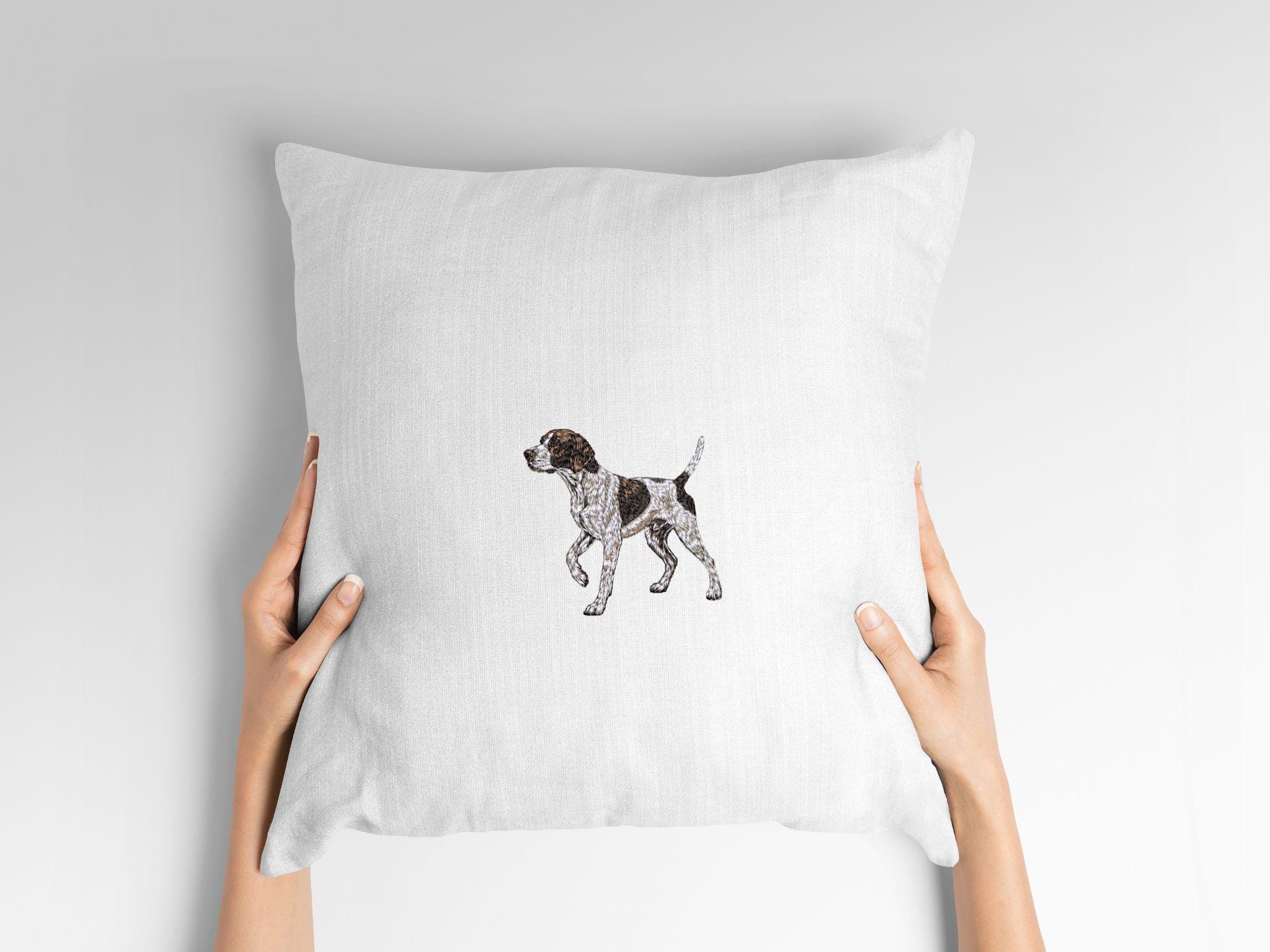Realistic English Pointer Machine Embroidery Design, Hunting Dog ...