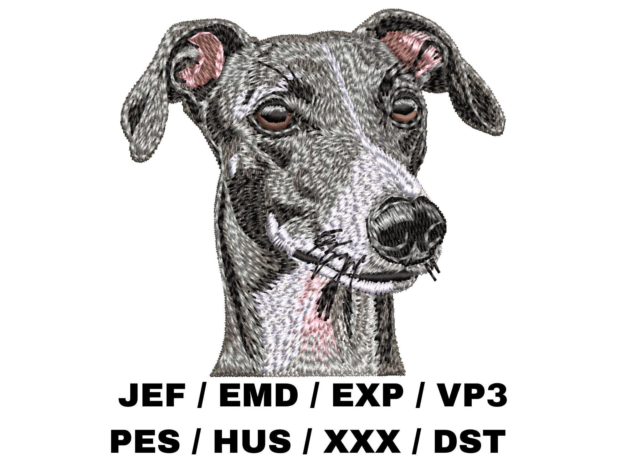 Fun Greyhound Pattern Italian Greyhound - Photorealistic Pattern, Dog Lover Gift, Realistic ...