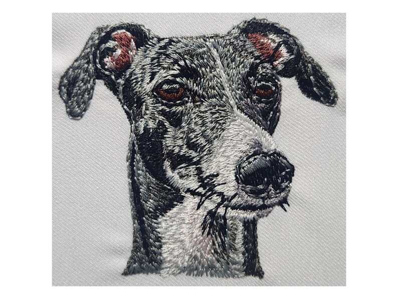 Fun Greyhound Pattern Italian Greyhound - Photorealistic Pattern, Dog Lover Gift, Realistic ...