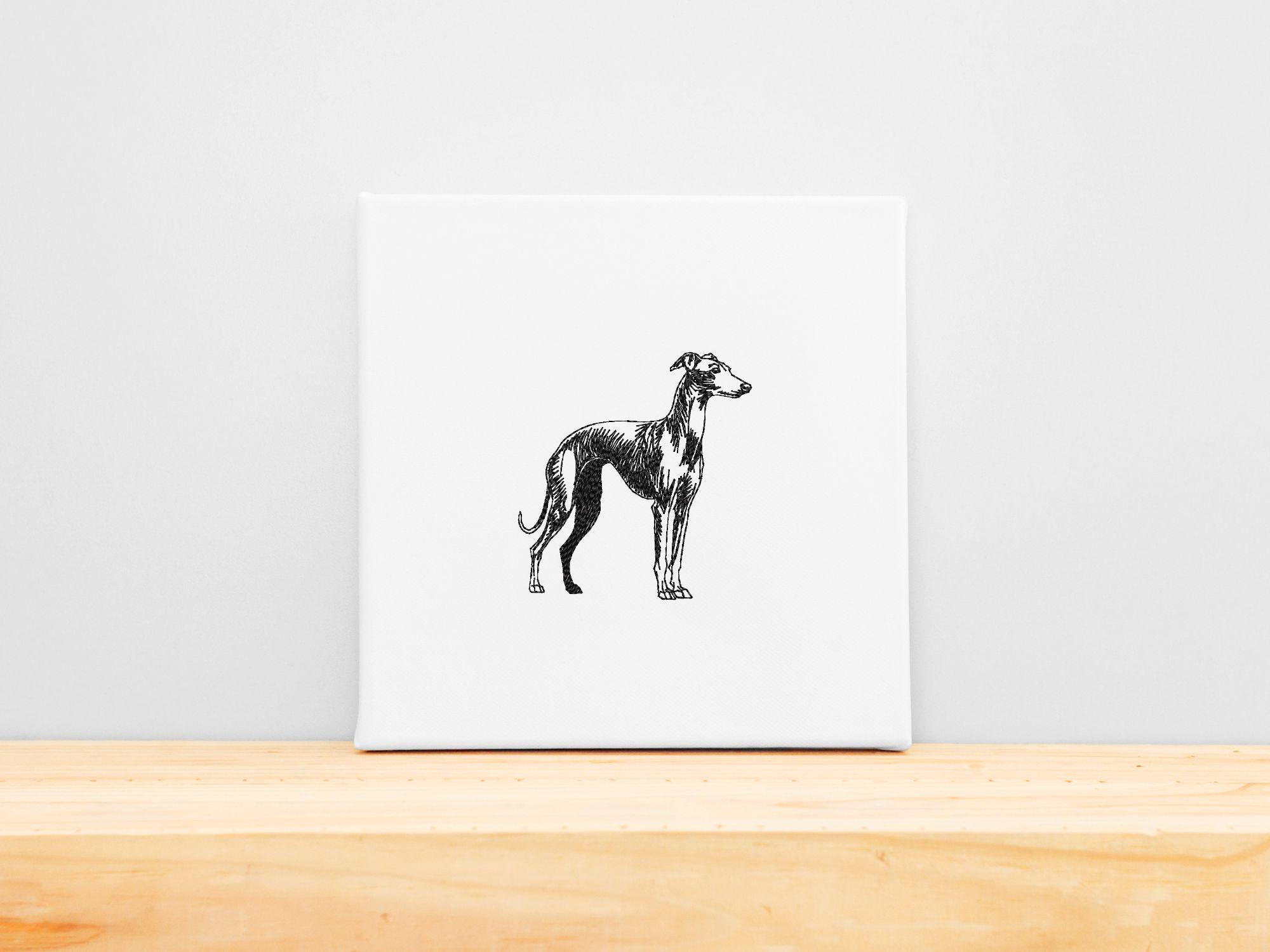 Fun Greyhound Pattern Italian Greyhound Outline - Sketch Pattern, Full Body, Pet Owner, Dog ...
