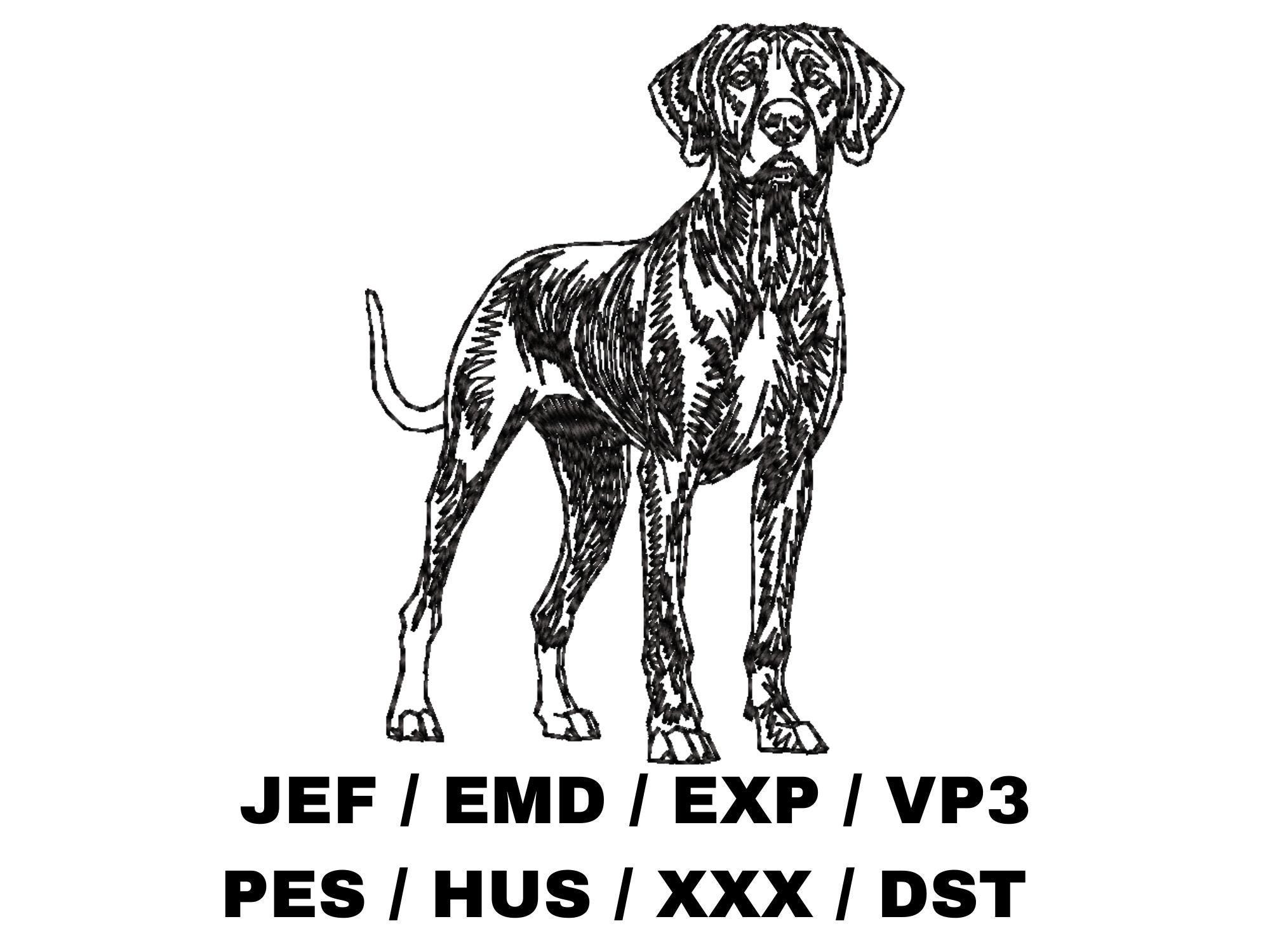 Rhodesian Ridgeback Pattern Ob Back Rhodesian Ridgeback Outline - Full Body, Pet Owner, Dog Lover, Memorial ...