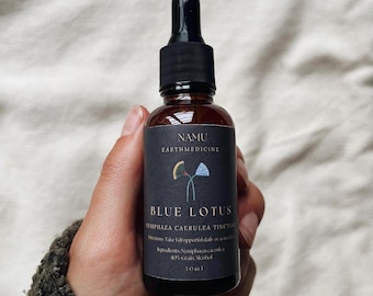 Blauer Lotus Tinktur | Blue Lotus 30ml - für Entspannung und Traumförderung