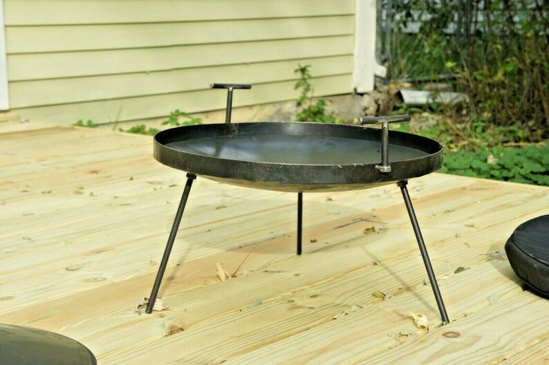 16 in. / 40 sm. Armenian Kazan Cooking Disc Discada High Heat Disc BBQ, Cowboy Wok. Made in Europe. US Seller. image 3