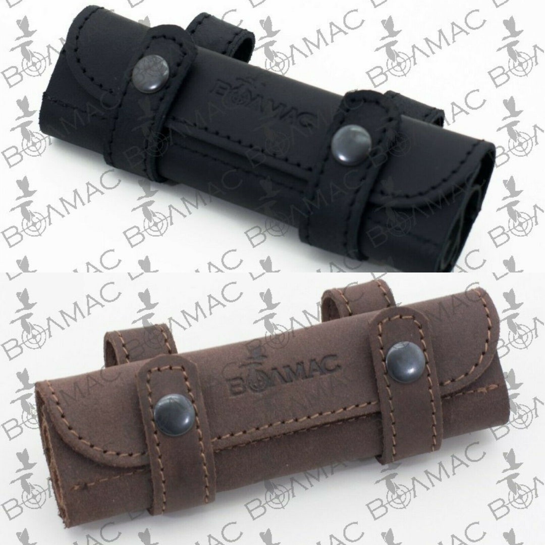 New Retro Real Leather Belt Holder Bullet Ammo Pouch Holds 20 Rounds 17