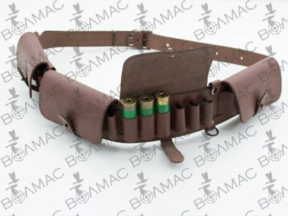Bandolier 20 Ga 30 Rounds Brandnew Handmade Leather Cartridge Belt Bandolier 20 Ga 30 Rounds Brandnew Handmade Leather Cartridge Belt
