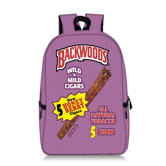 purple backwoods backpack