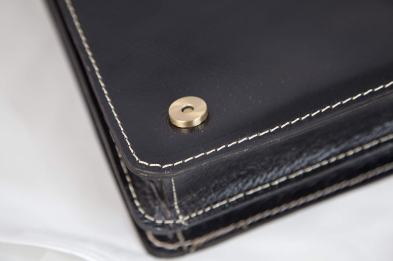 Vintage Style Laptop Bag /messenger Bag Etsy