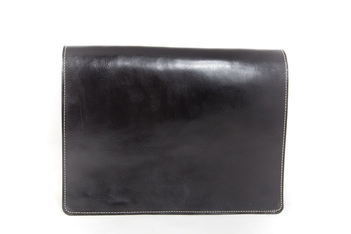 Vintage Style Laptop Bag /messenger Bag Etsy