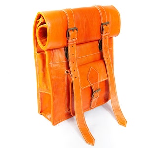 Roll top backpack