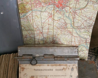 Topographic maps World War II, the Netherlands 1937/1949
