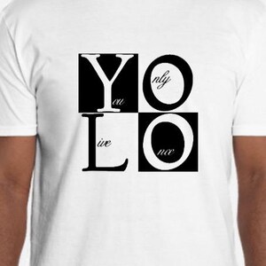 Digital File - YOLO SVG File - You Only Live Once