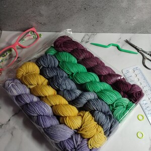 5 mini skein set