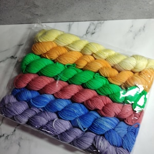 5 mini skein set
