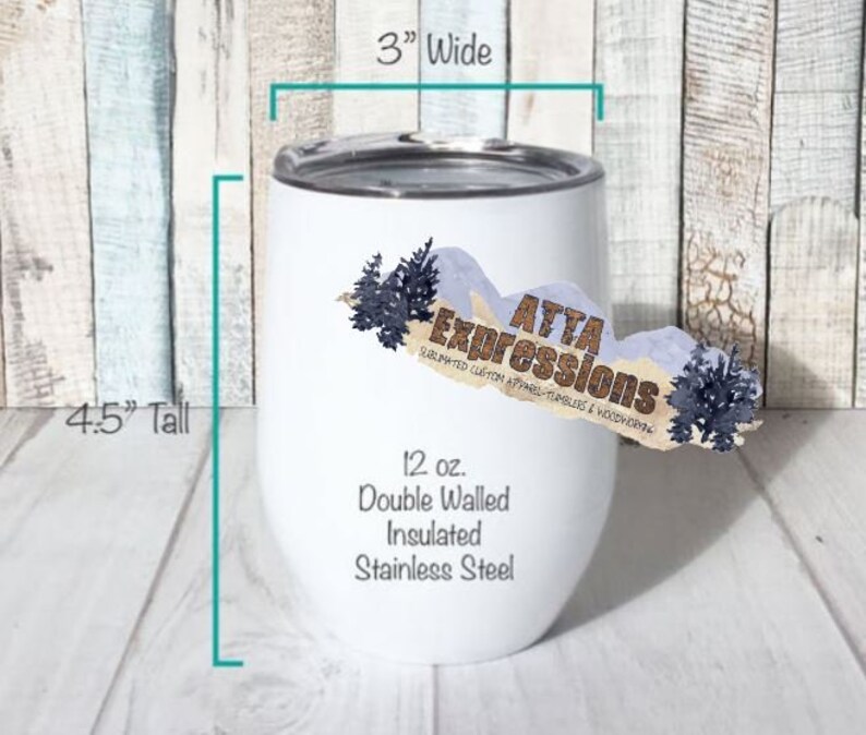 Wine Heartbeat; 12 oz wine tumbler