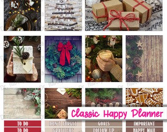 Gingerbread Printable Weekly Planner Stickers | Printable Happy Planner ...