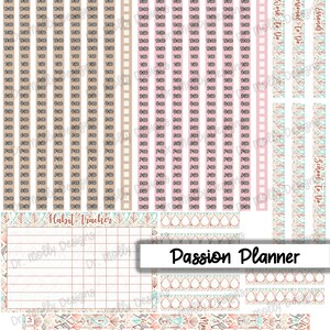 Boho Quotes | Passion Planner Printable Passion Planner Weekly Sticker ...