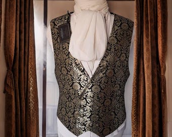 The Blackwood Waistcoat | Handmade Brocade Vest | Victorian & Historical Fashion