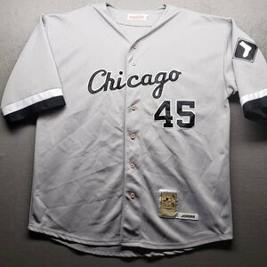 New!!! Chicago White Sox #45 Michael Jordan BLACK Baseball Jersey