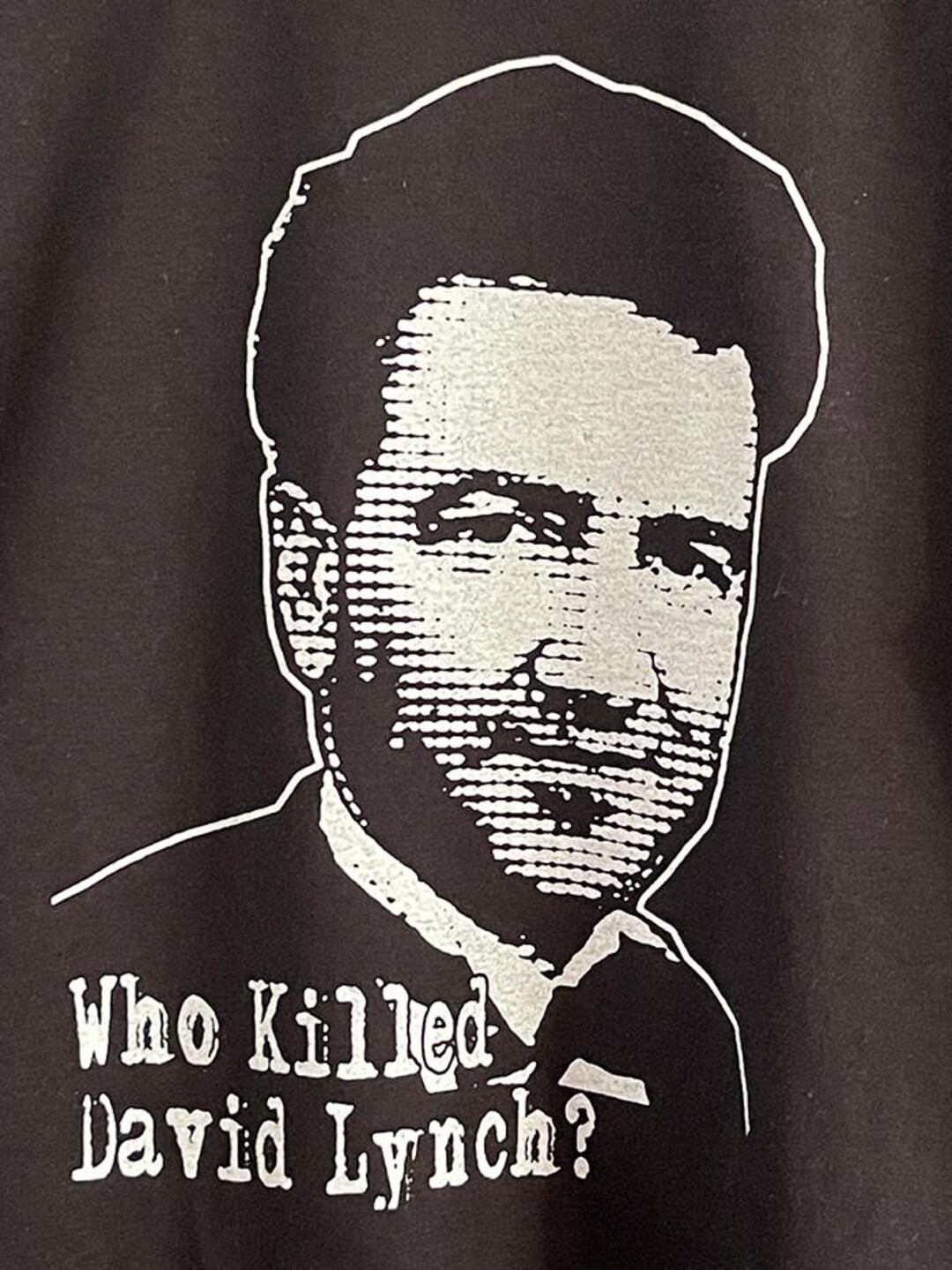 Who Killed David Lynch Black T-shirt Screen Printed Graphic T-shirts - Etsy