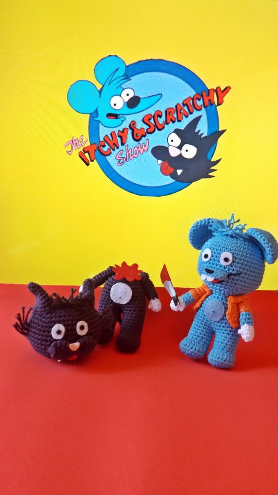 itchy scratchy plush
