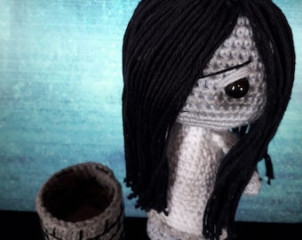 Samara Morgan The Ring Amigurumi-patroon - Darth Makers PDF TUTORIAL