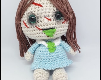 The Exorcist - Reagan McNeil Amigurumi Pattern - Darth Makers PDF TUTORIAL