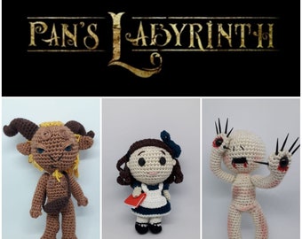 Amigurumipatroon Pan's Labyrinth - Darth Makers PDF TUTORIALS
