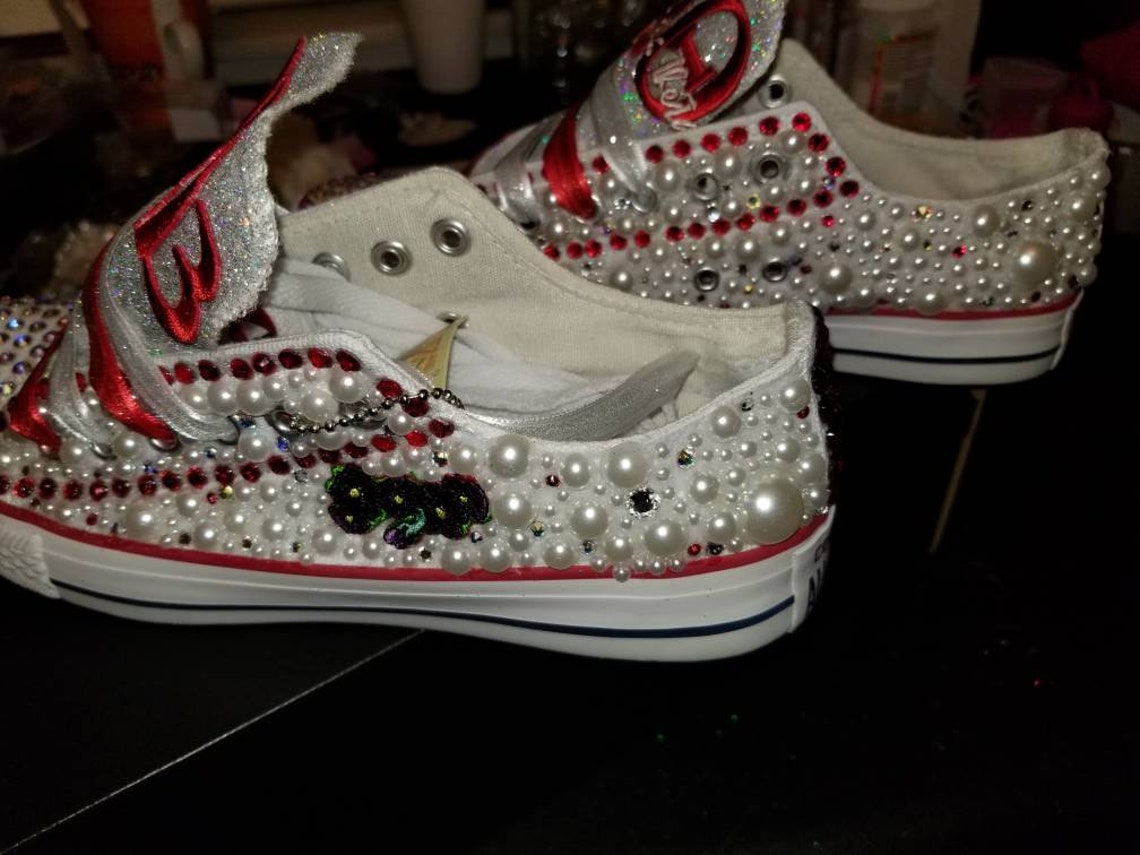 custom bling shoes
