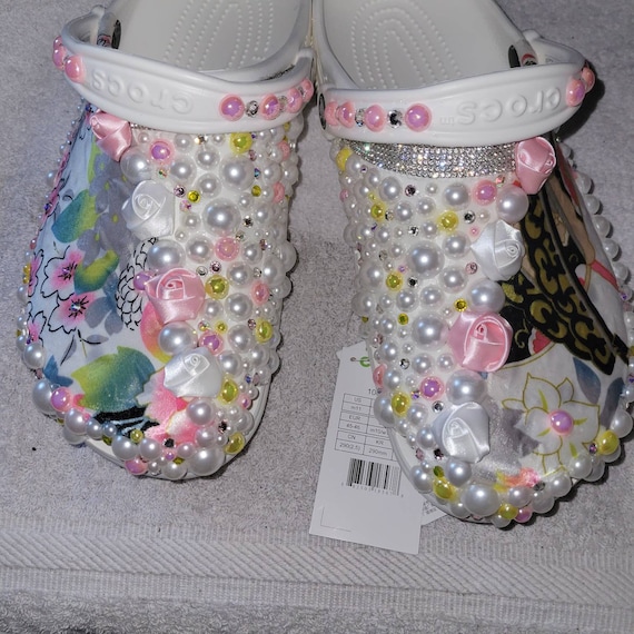 Etsy store custom crocs