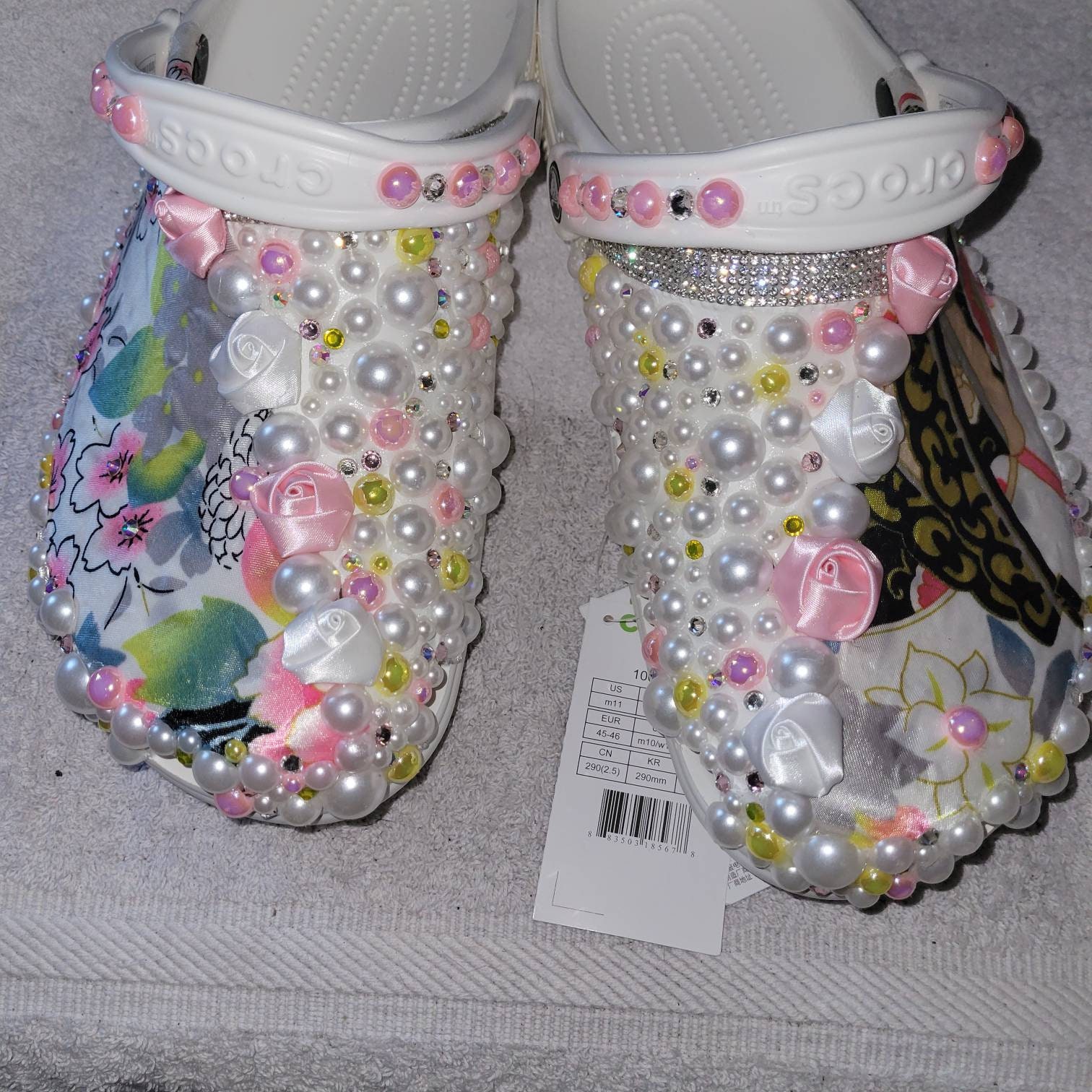 Custom Crocs 4 (Women’s SIZE 9)