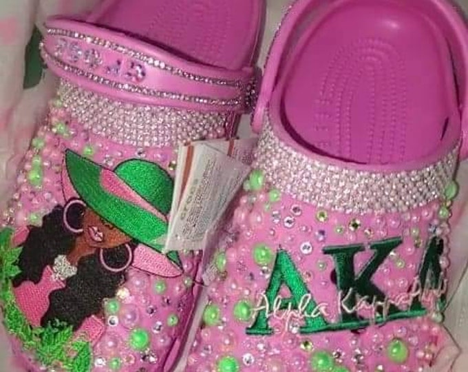 Pink/green Shoes - Etsy