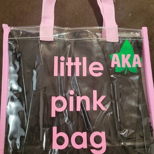 Pink bag