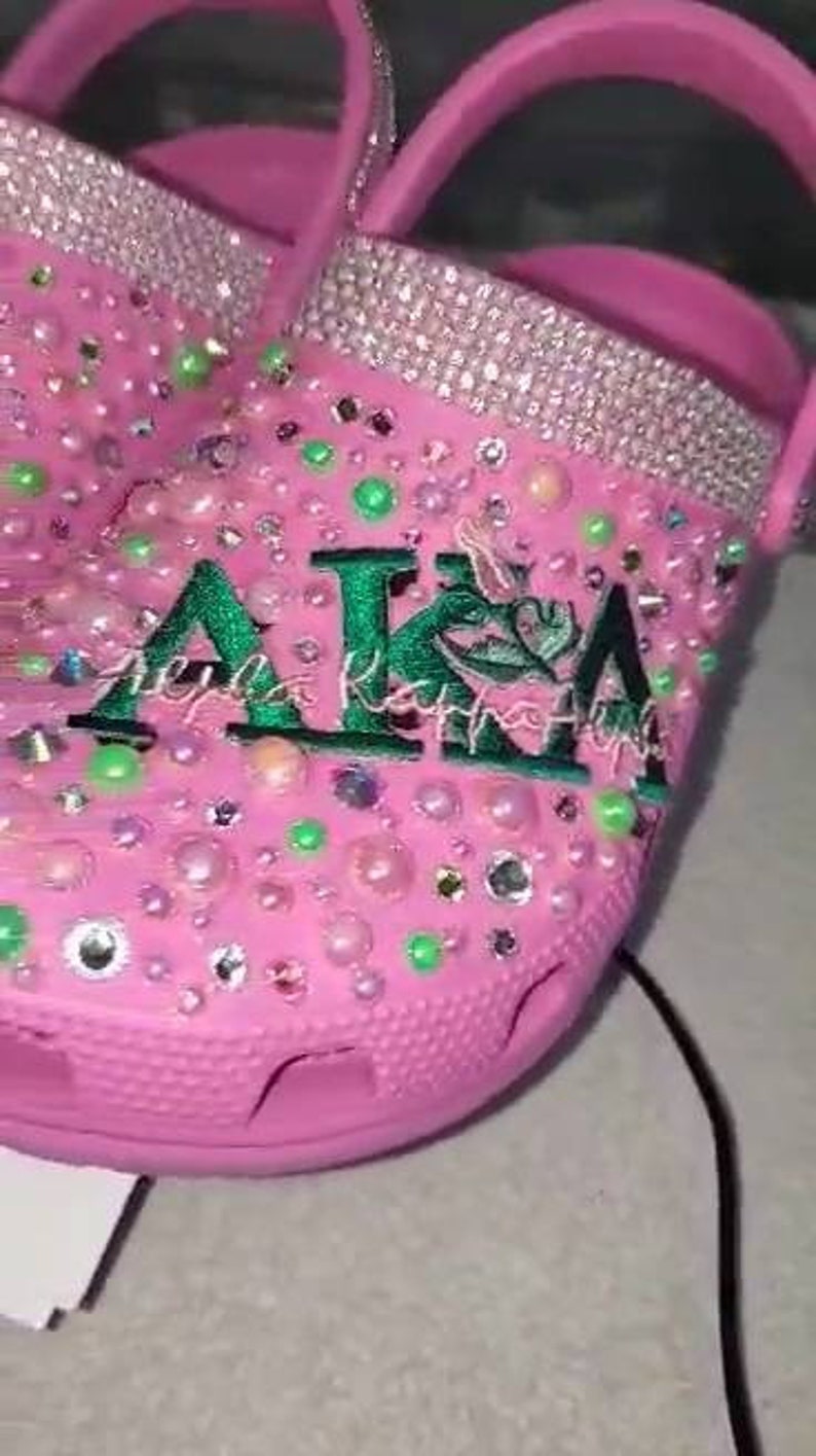 Pink/green Shoes - Etsy