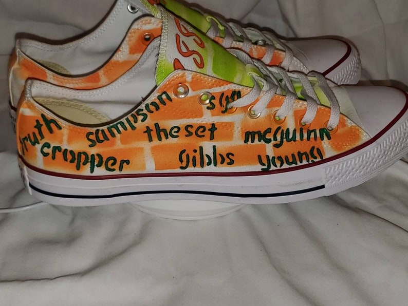 Famu Graffiti Shoe Etsy