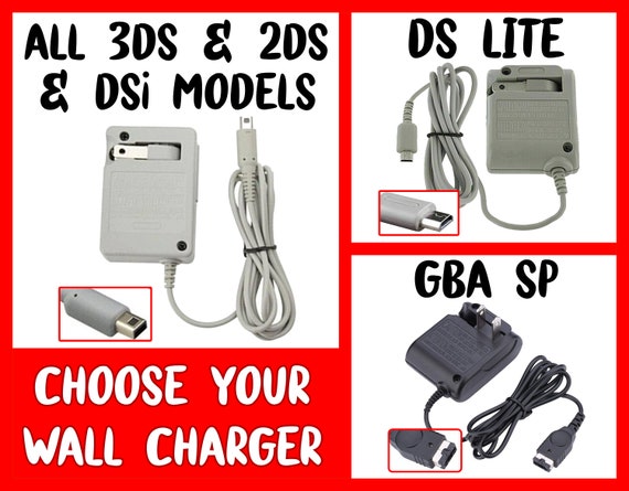 3ds Xl Charger 3ds Charger New 3ds 2ds Xl - Etsy