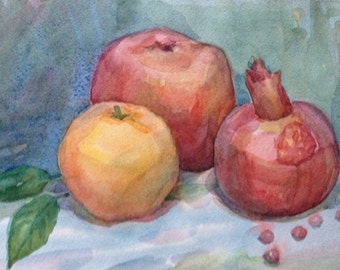 Artwork from Ukraine pomegranate painting sellers artist