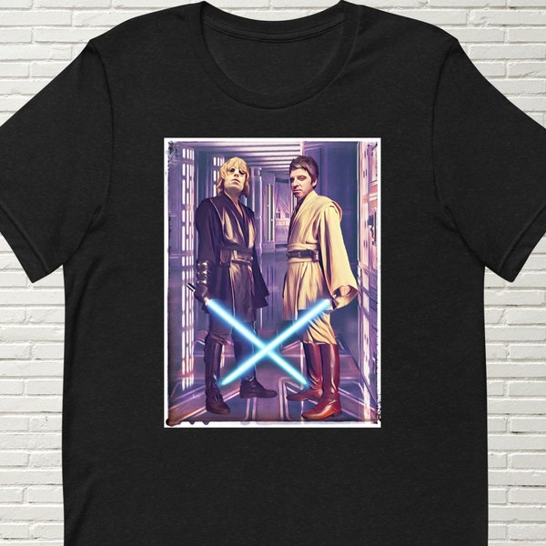 Gallagher Jedi T-shirt unisexe Oasis Britpop Star Wars