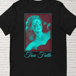 TRUE FAITH Unisex Black Heather Tee