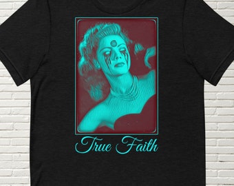 TRUE FAITH Camiseta Unisex Black Heather