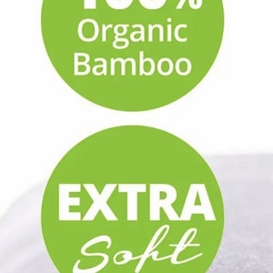 Organic Bamboo Washcloths, 6-pack. Bamboo towels, ideal for sensitive skin. Hypoallergenic, Antibacterial & Super Absorbent 10X10in. image 4