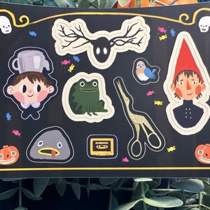 Over the Garden Wall Sticker Sheet