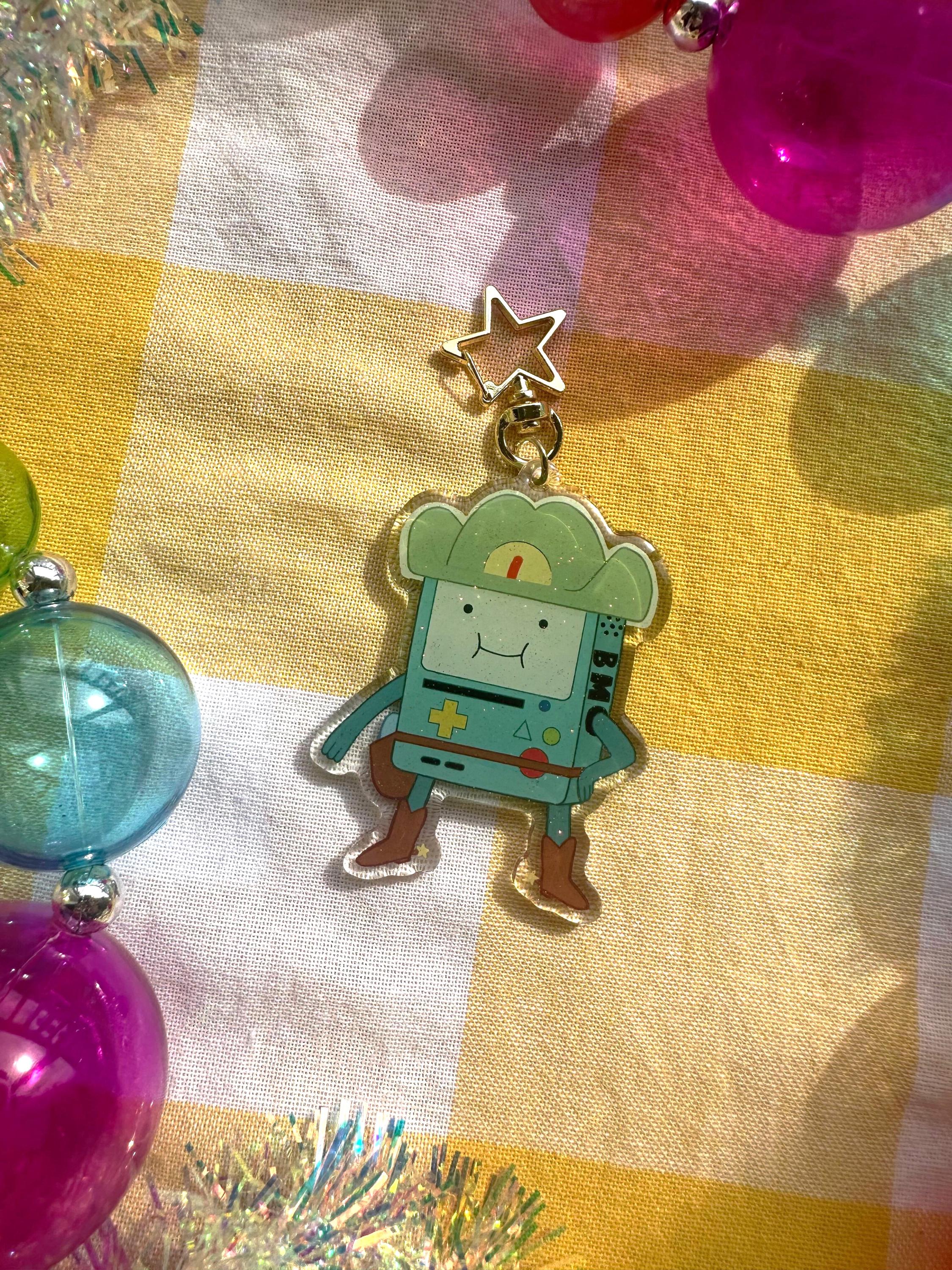 Cowboy BMO Keychain - Etsy
