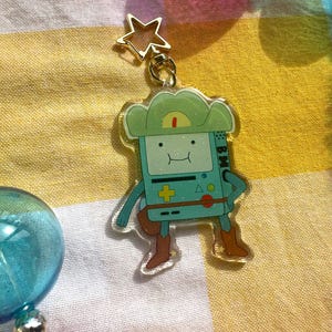 Cowboy BMO Keychain